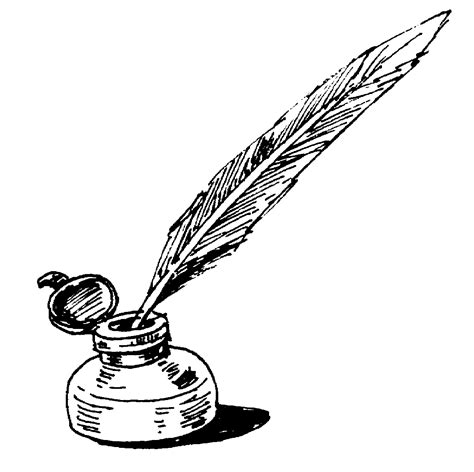 Quill And Ink Clip Art