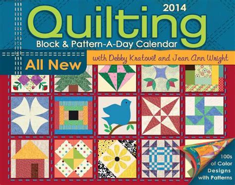 Read Quilting Block Pattern A Day 2014 Calendar 