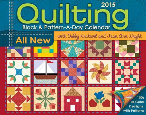 Read Quilting Block Pattern A Day 2015 Calendar 