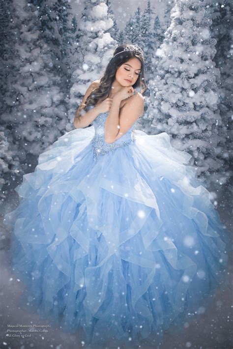 Quinceanera Dress Winter Wonderland