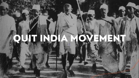 Quit India Movement Pdf