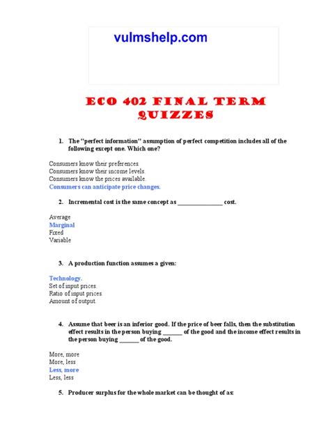 quiz 03 eco402