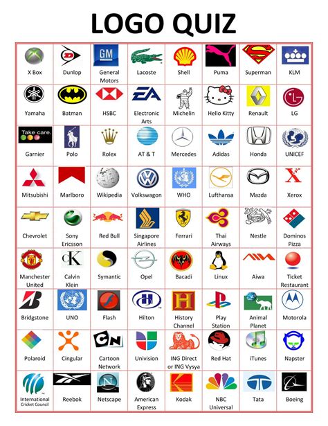 Quiz About Logos