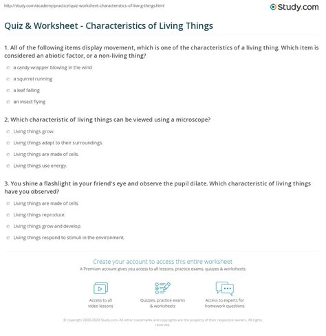 Quiz Amp Worksheet Characteristics Of A Biosphere Study Biosphere Worksheet Answers - Biosphere Worksheet Answers