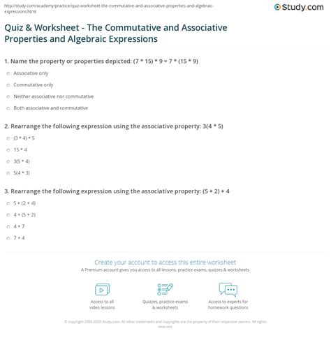 Quiz Amp Worksheet Properties Amp Construction Of Rectangles Properties Of Rectangles Worksheet - Properties Of Rectangles Worksheet