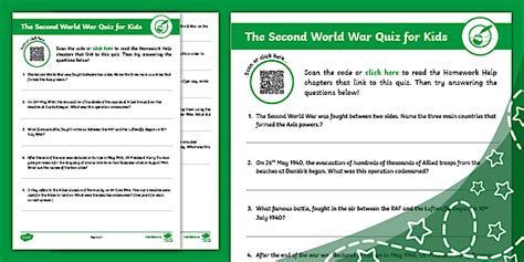 Quiz Second World War