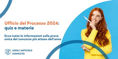 Quiz Ufficio Del Processo