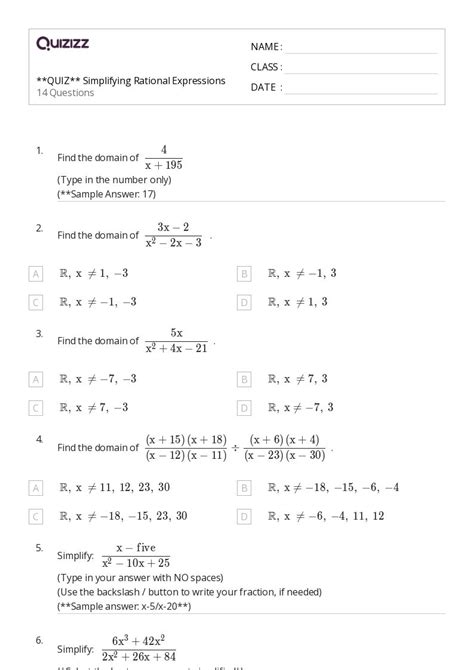 Download Quiz 9 4 Rational Expressions Answers 