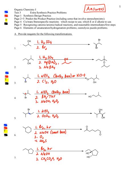 Read Quiz And Answers About Organic Chemistry 