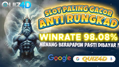 QUIZ4D - QUIZ4D SITUS SLOT GAME BOLA TOGEL RESMI