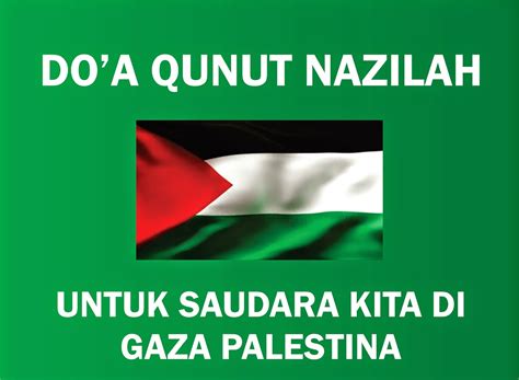 qunut nazilah untuk palestina
