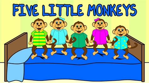 Quot Five Little Monkeys A Rhyming Adventure Quot Poem Five Little Monkeys - Poem Five Little Monkeys