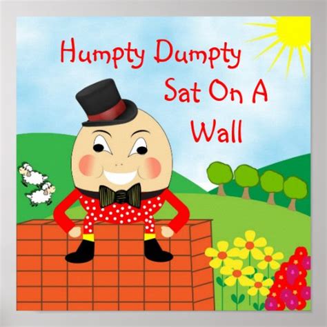 Quot Humpty Dumpty Sat On A Wall Quot Humpty Dumpty Poem Printable - Humpty Dumpty Poem Printable