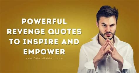 Quotation For Revenge