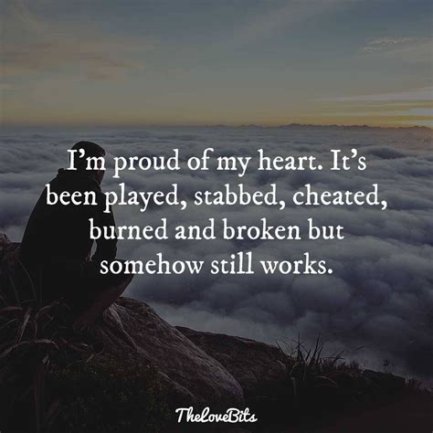 Quotation Of Broken Heart