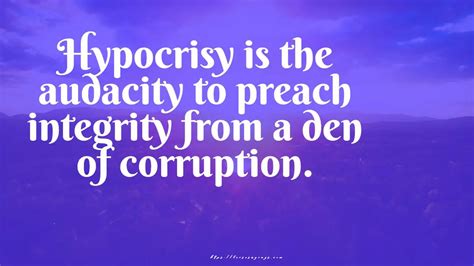 Quotations On Hypocrisy