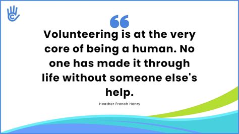 Quote About Volunteer Work