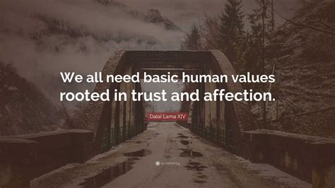 Quote On Human Values