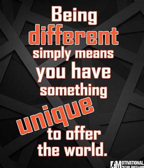 Quotes About Being Different