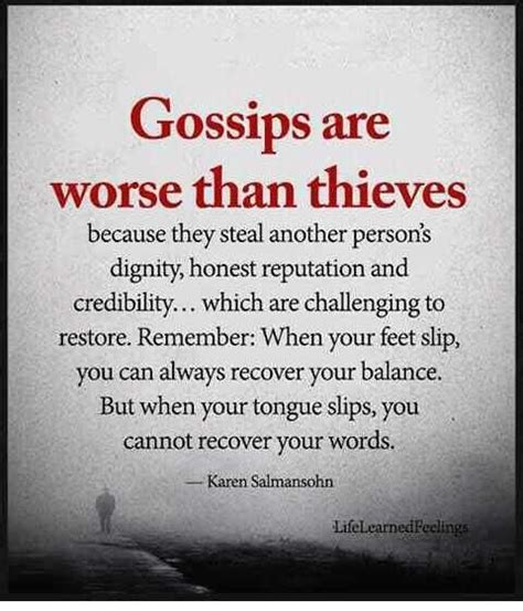 Quotes About Gossipers