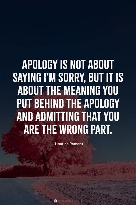 Quotes About Im Sorry