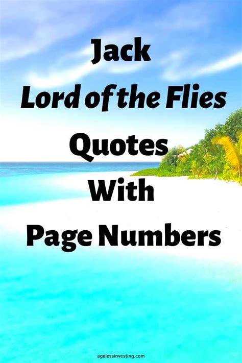Quotes About Jack Lord Of The Flies