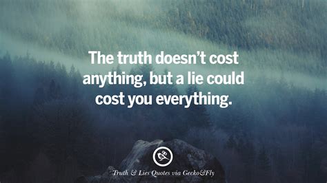 Quotes About Lying And Truth