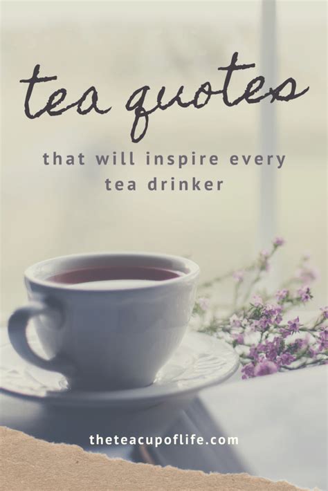 Quotes About Tea Drinking