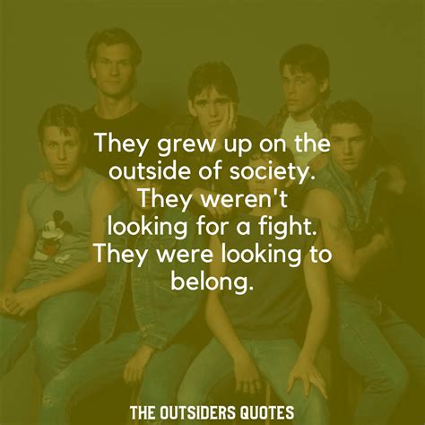 Quotes About The Outsiders