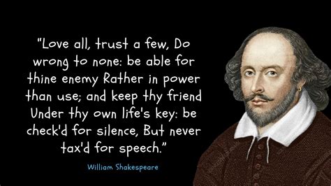 Quotes For William Shakespeare