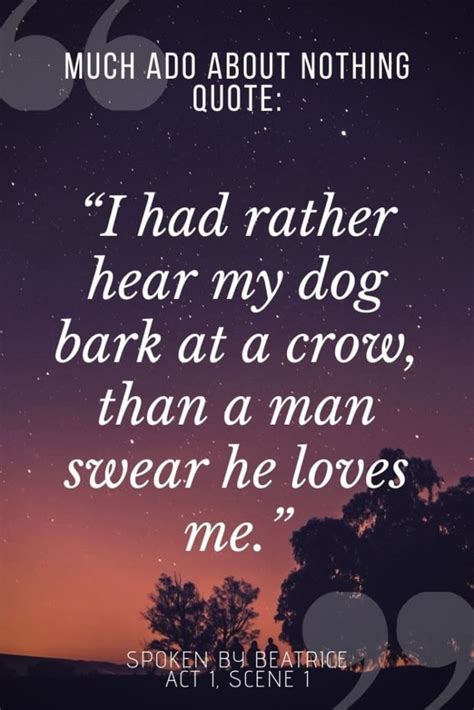 Quotes From Much Ado About Nothing Beatrice