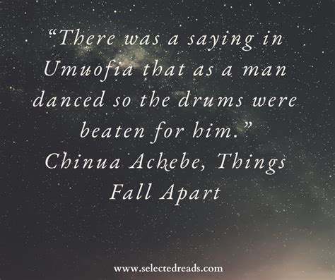 Quotes From Things Fall Apart With Page Numbers
