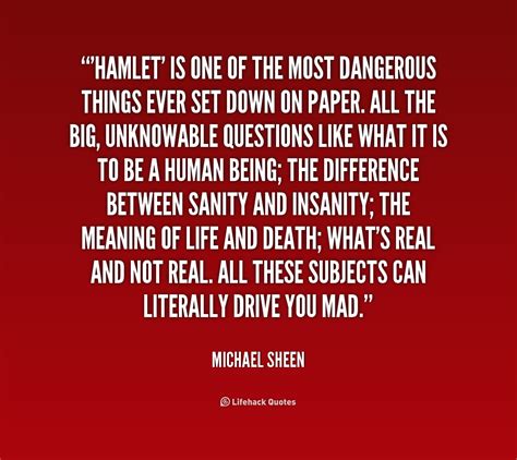 Quotes Of Hamlets Madness