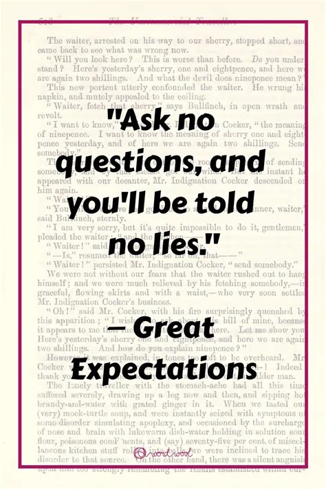 Quotes On Great Expectations