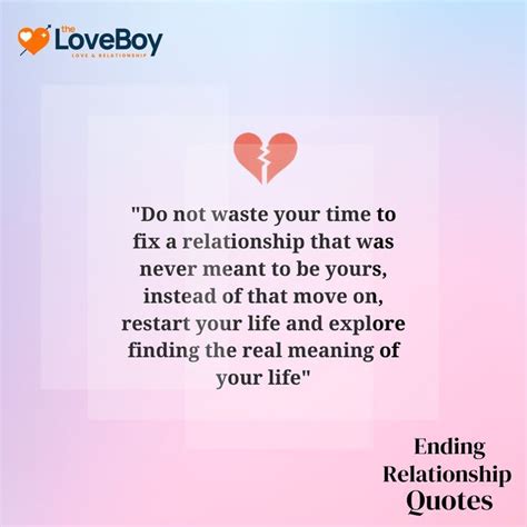 Quotes Relationship Ending