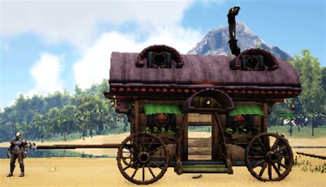 r/ARK on Reddit: Highland Cow and all the wagons and carriages …