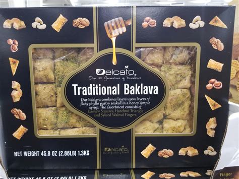 r/Costco on Reddit: Delcato Baklava, item #1473444, $14.49, at ...