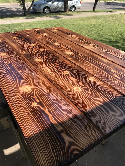 r/DIY on Reddit: Burnt/Charred Wood Finish on Plywood?