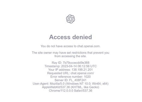 r/OpenAI on Reddit: ChatGPT is blocked. I can no longer access …