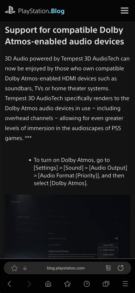 r/PS5 on Reddit: Dolby Atmos and Dolby Vision to be exclusively ...