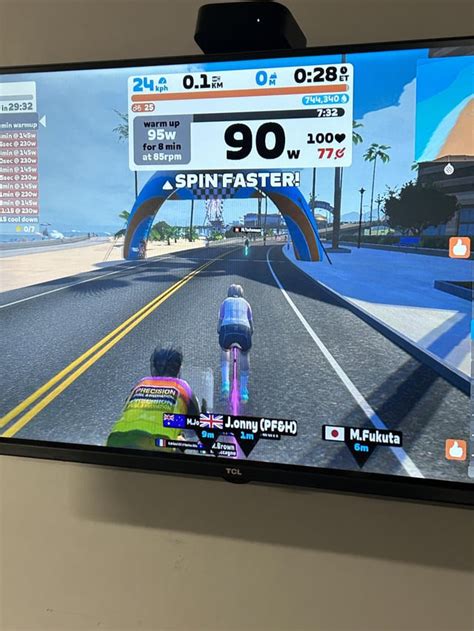 r/Zwift on Reddit: Working towards the Tron bike by doing all …