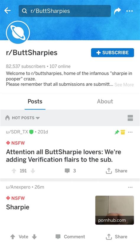 R/buttsharpies