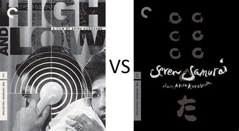 r/criterion on Reddit: High and Low (1963) vs Seven Samurai (1954 ...