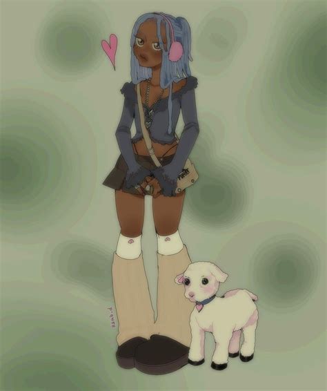 r☆ïcham ) sur Instagram 𝖒𝖞 𝖑𝖎𝖑’ 𝖑𝖆𝖒𝖇🪐 °♡ blackgirl blackartist 