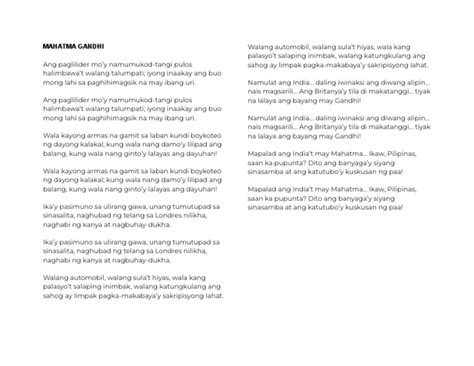 r gandhi biography summary in tagalog