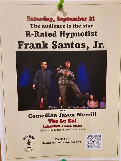 r rated hypnotist show