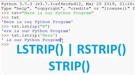 R Strip Python