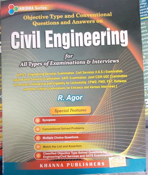 Read R Agor Objective Of Civil Engineering 