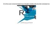 Download R For Everyone Advanced Analytics And Graphics Addison Wesley Data Analytics 