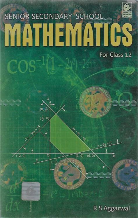 Download R S Aggarwal Mathematics Solutions Class 12 